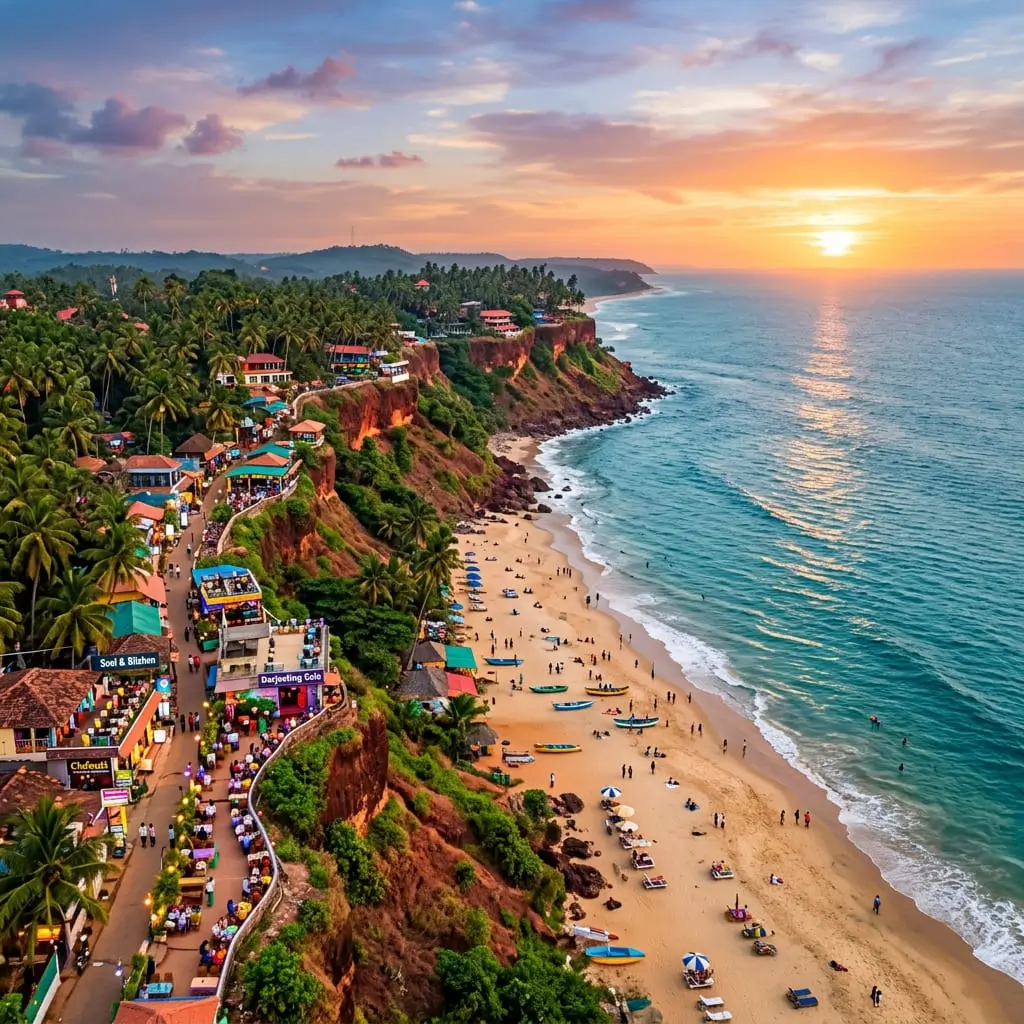 Azure Cliffs & Golden Sands